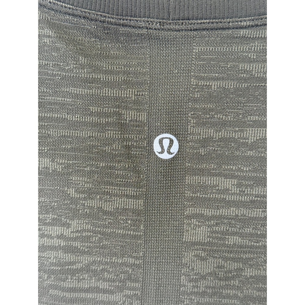 Lululemon Womens Swiftly Relaxed Long Sleeve Size 10 Dark Olive Activewear - Picture 5 of 5
